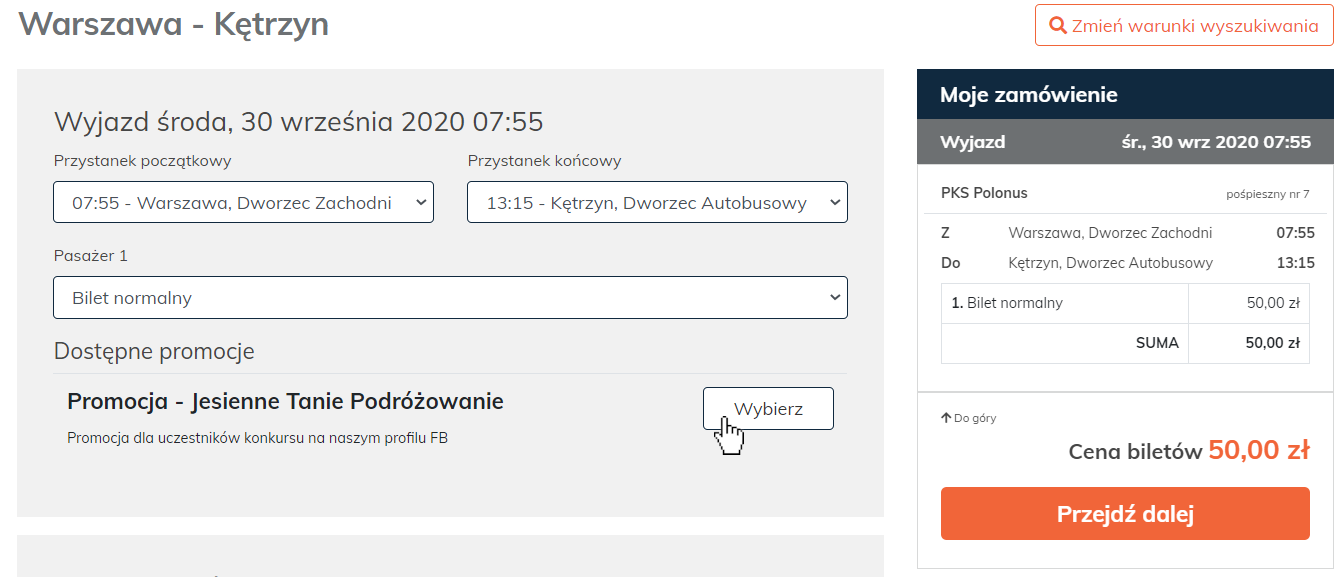 kod rabatowy na kursy PKS