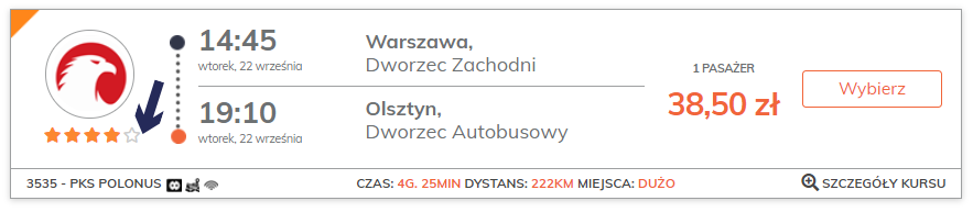 gdzie znaleźć ocenę przewoźnika