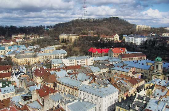 Lwów, panorama miasta