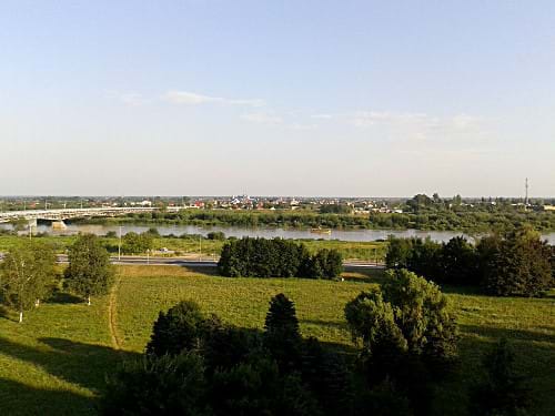 Sandomierz - panorama na Wisłę